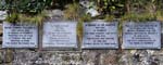 Plaques Dunboy Castle
