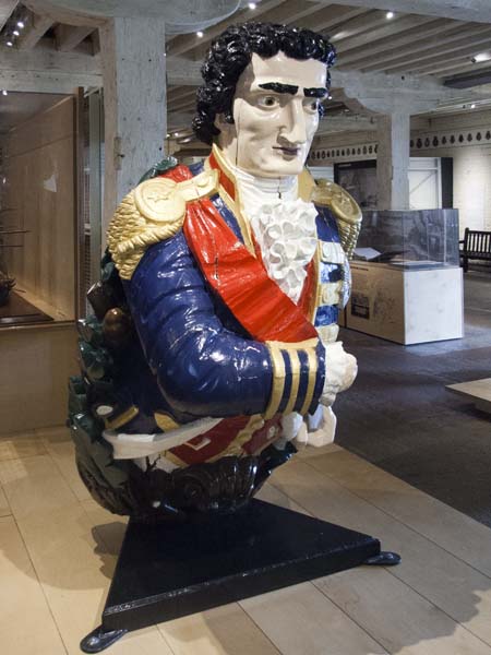 HMS Rodney,Figurehead,Historic Dockyard,Chatham