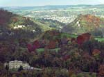 Willersley Castle from Black Rocks