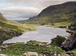 The view back down the valley